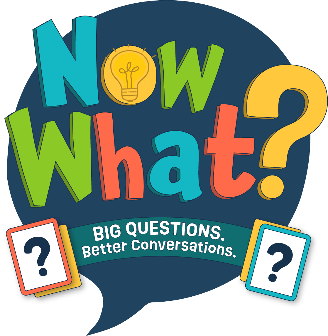 Now What? Card Game Logo